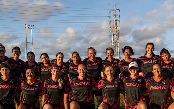 Camp Foster hosts exhibition soccer match with the community