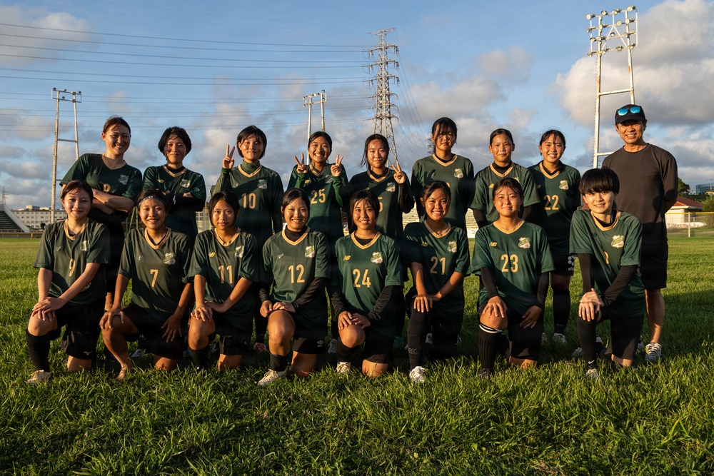 Camp Foster hosts exhibition soccer match with the community