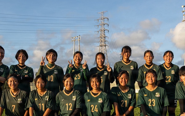 Camp Foster hosts exhibition soccer match with the community