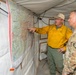 Oregon Guard senior leaders visit airmen fighting Grasshopper Fire