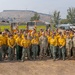 Oregon Guard senior leaders visit airmen fighting Grasshopper Fire