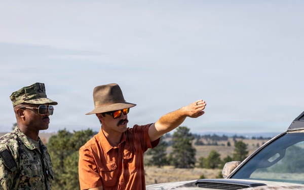 Navy Sailors Tour Montana Ranch