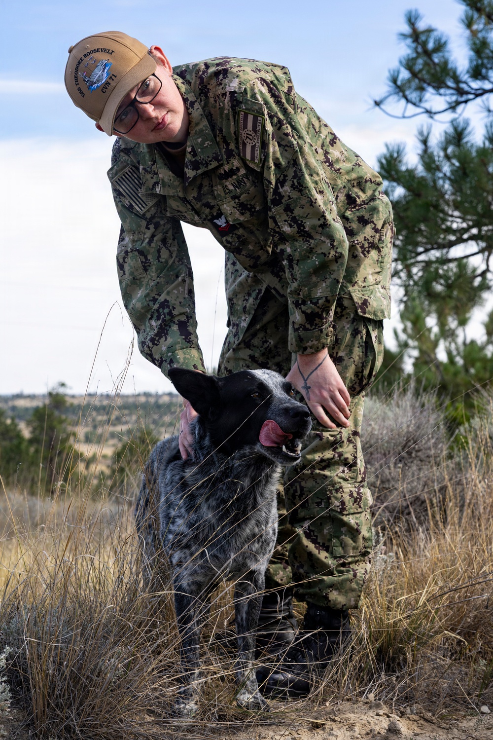 Navy Sailors Tour Montana Ranch