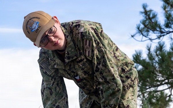 Navy Sailors Tour Montana Ranch