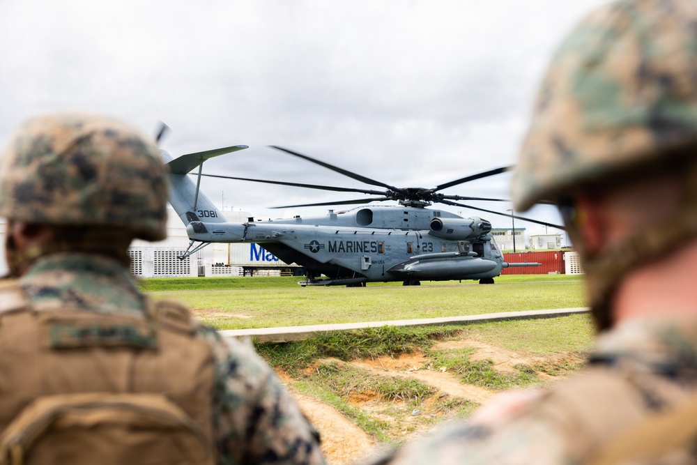 U.S. Marines with 4th Marine Regiment Conduct Level 4 ACM Drill