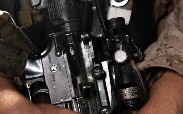 U.S. Marines with 4th Marine Regiment Conduct Level 4 ACM Drill