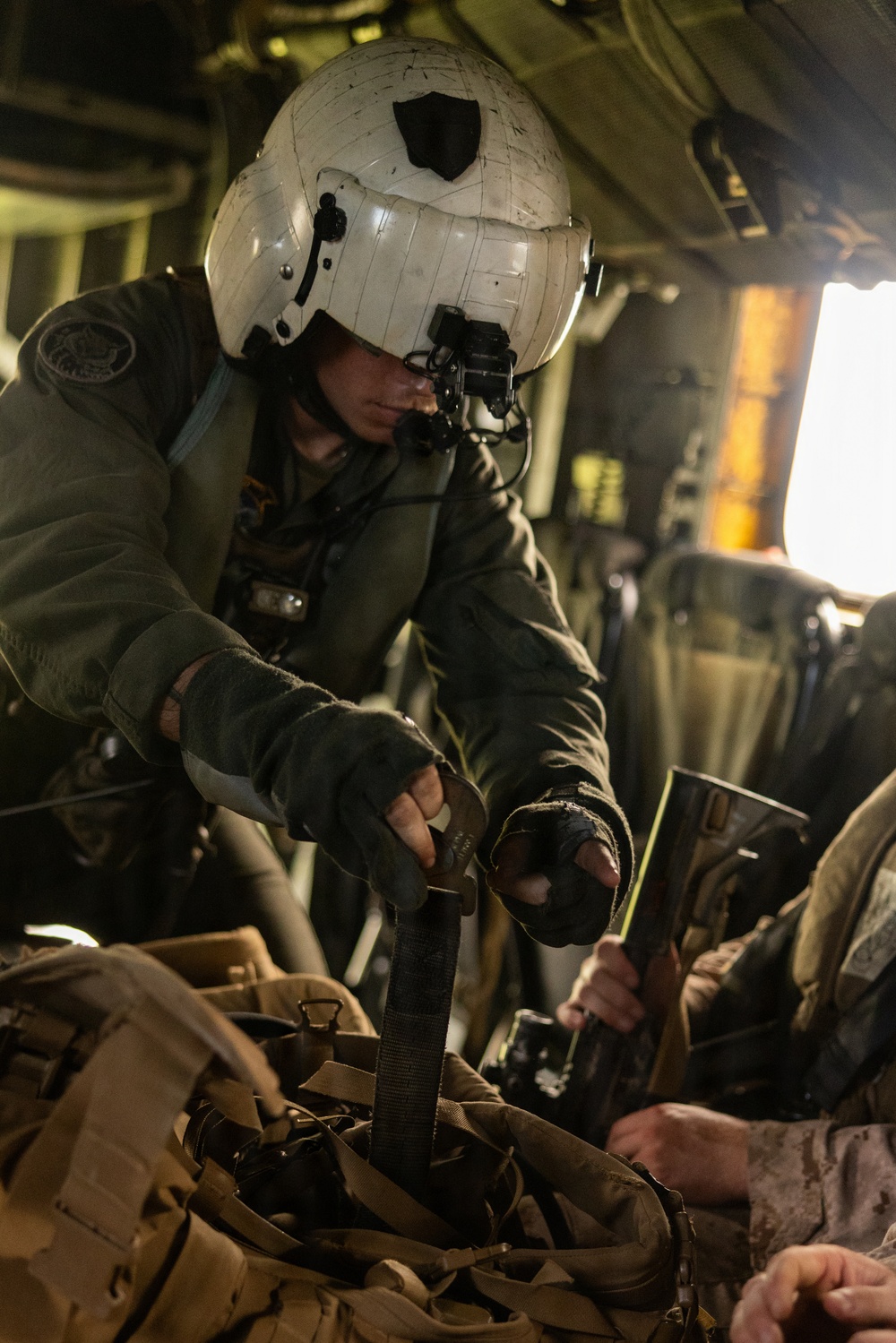 U.S. Marines with 4th Marine Regiment Conduct Level 4 ACM Drill