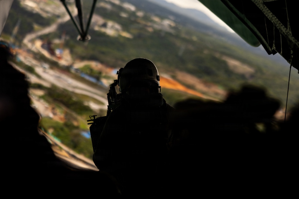 U.S. Marines with 4th Marine Regiment Conduct Level 4 ACM Drill