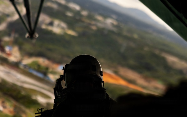 U.S. Marines with 4th Marine Regiment Conduct Level 4 ACM Drill