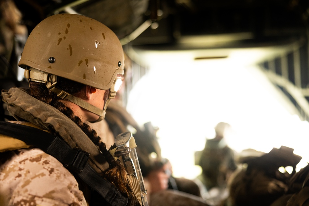 U.S. Marines with 4th Marine Regiment Conduct Level 4 ACM Drill