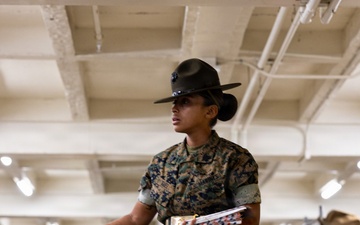 Fox Company Senior Drill Instructor Square Away time