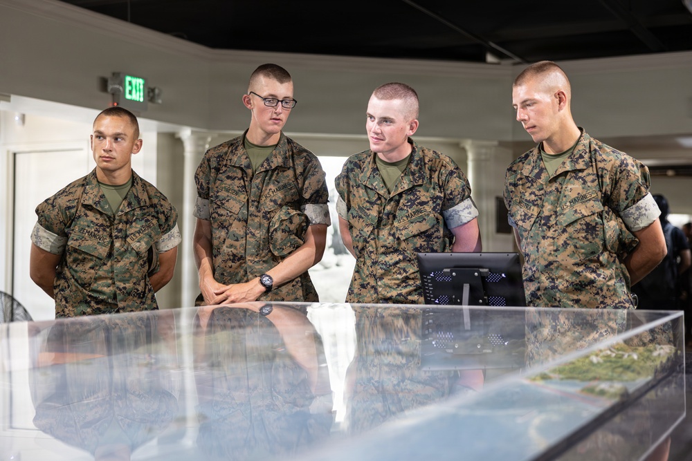 Delta Company Museum Visit