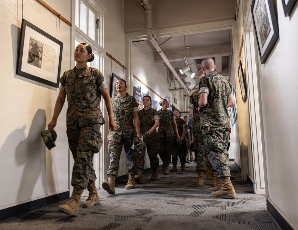 Delta Company Museum Visit
