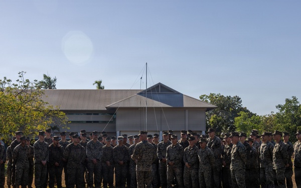 Commandant of the Marine Corps visits MRF-D Marines