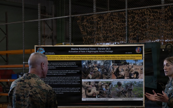 Commandant of the Marine Corps visits MRF-D Marines