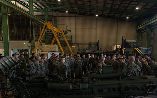 Commandant of the Marine Corps visits MRF-D Marines