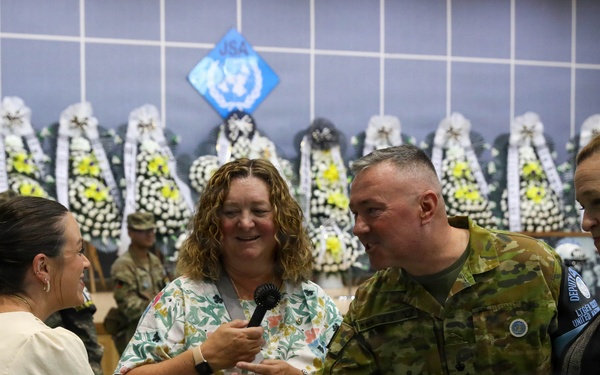 MAJ Bonifas &amp; 1LT Barrett 50th Commemoration Ceremony