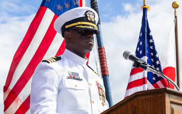 DESRON (15) CHANGE OF COMMAND ABOARD USS HOWARD