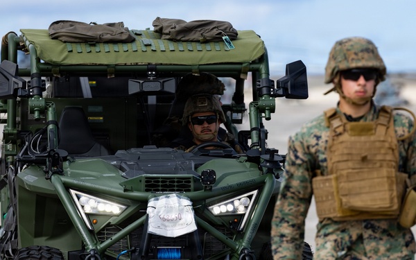 MASS-2 loads Ultra-Light Tactical Vehicles onto MV-22B Osprey in preparation for 31st MEU operations