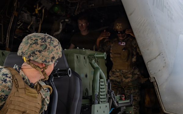 MASS-2 loads Ultra-Light Tactical Vehicles onto MV-22B Osprey in preparation for 31st MEU operations