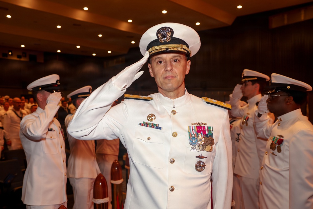Submarine Group 7 holds Change of Command
