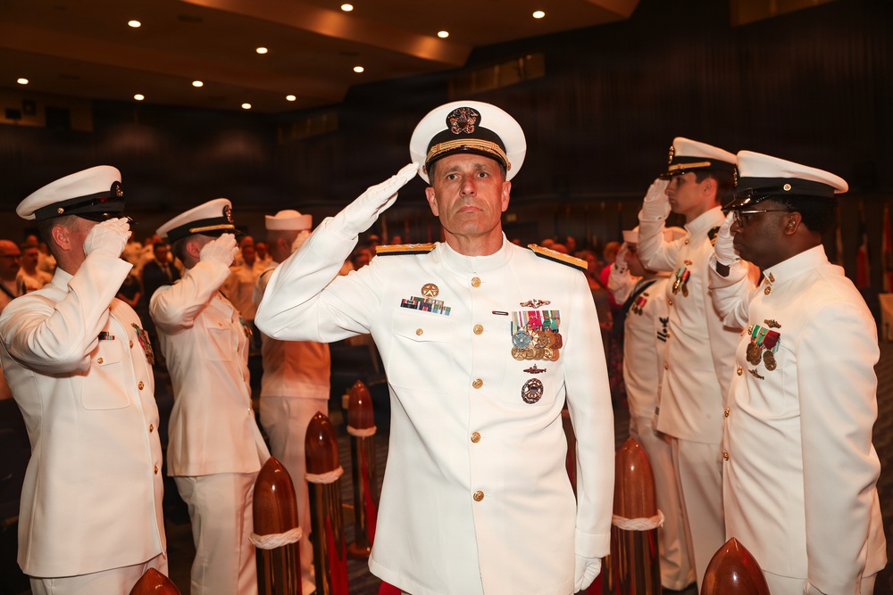 Submarine Group 7 holds Change of Command