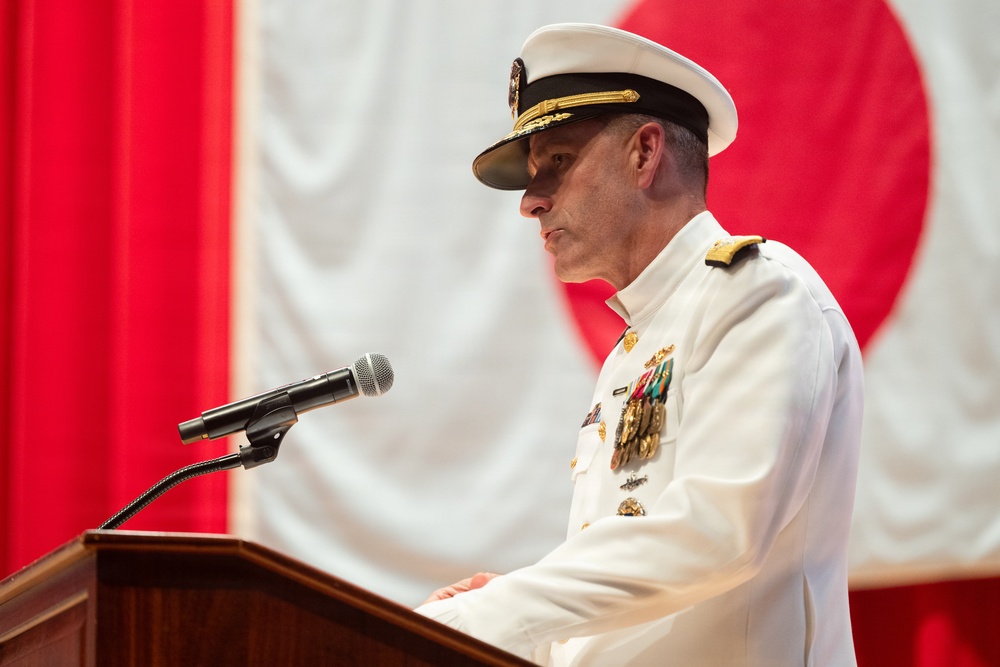 Submarine Group 7 holds Change of Command