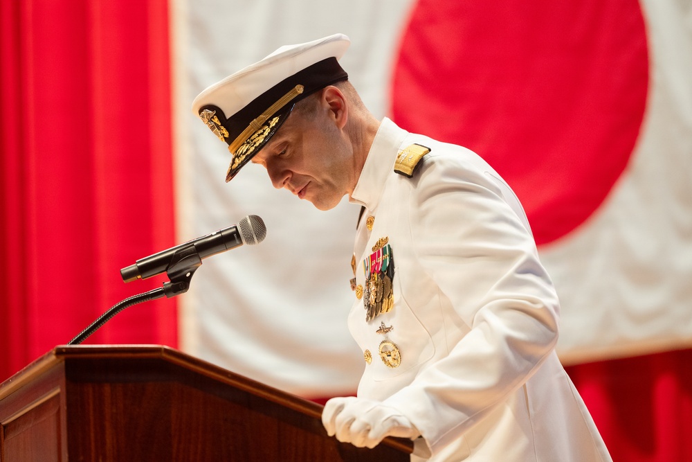 Submarine Group 7 holds Change of Command