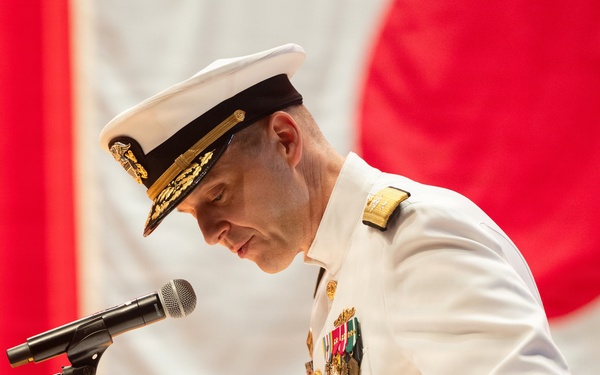 Submarine Group 7 holds Change of Command