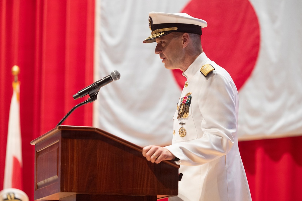 Submarine Group 7 holds Change of Command