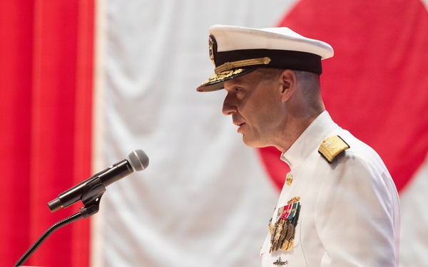 Submarine Group 7 holds Change of Command