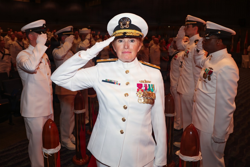 Submarine Group 7 holds Change of Command