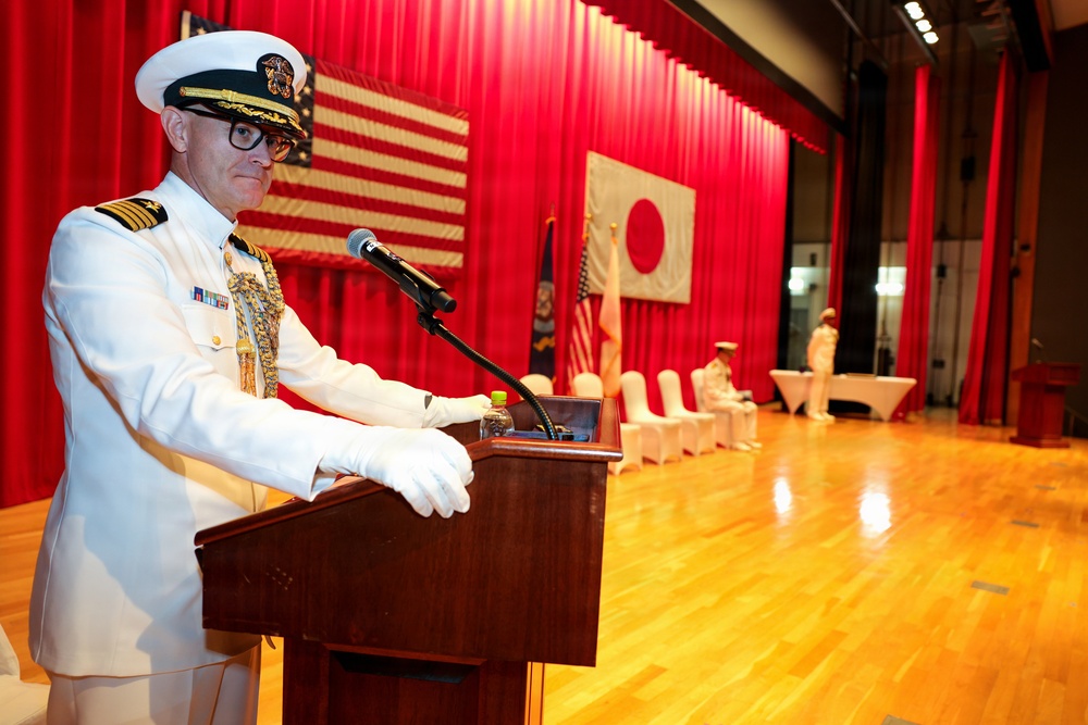 Submarine Group 7 holds Change of Command
