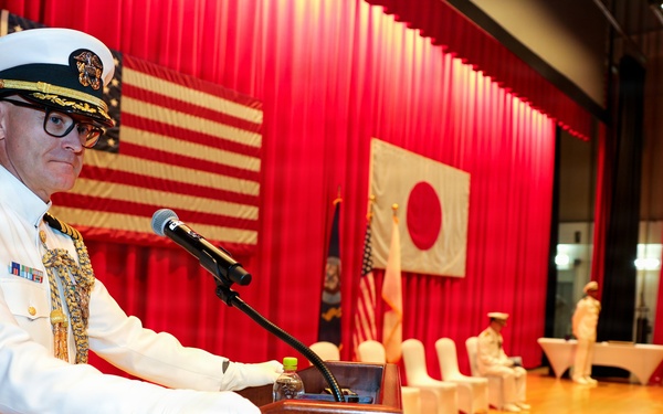 Submarine Group 7 holds Change of Command