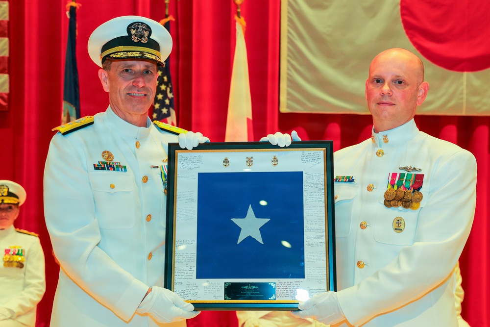 Submarine Group 7 holds Change of Command