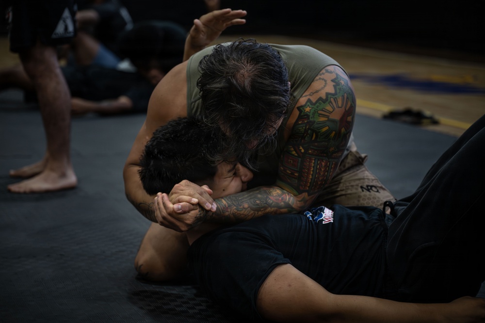 Naval Support Activity Souda Bay hosts interactive MMA event