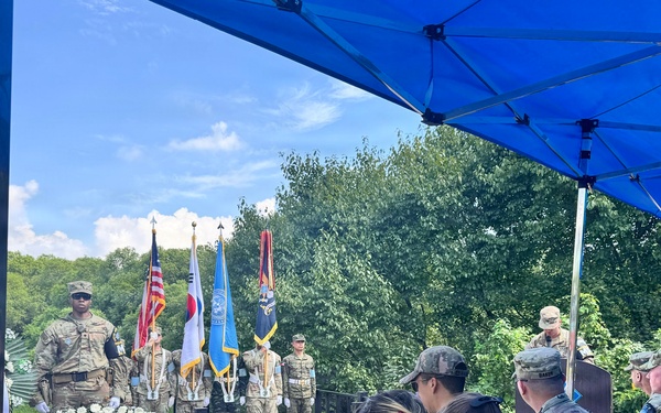 50th Commemmoration of the Murder of two U.S. Army Officers at Joint Security Area