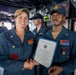 USS Benfold Holds An All Hands Call