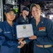 USS Benfold Holds An All Hands Call