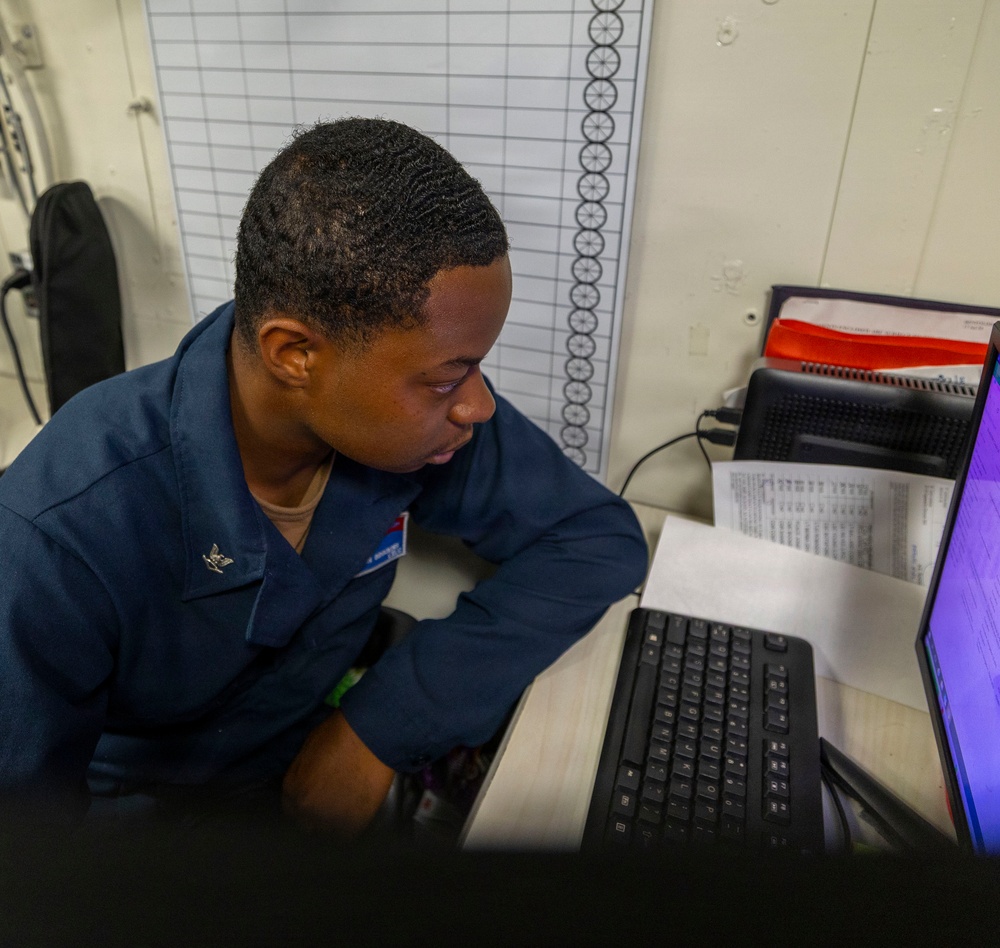 USS Benfold Admin. Warriors