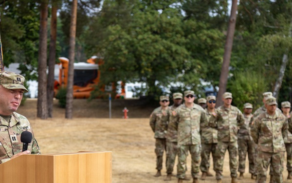 1177th Transportation Detachment Change of Command Ceremony