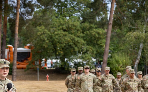 1177th Transportation Detachment Change of Command Ceremony