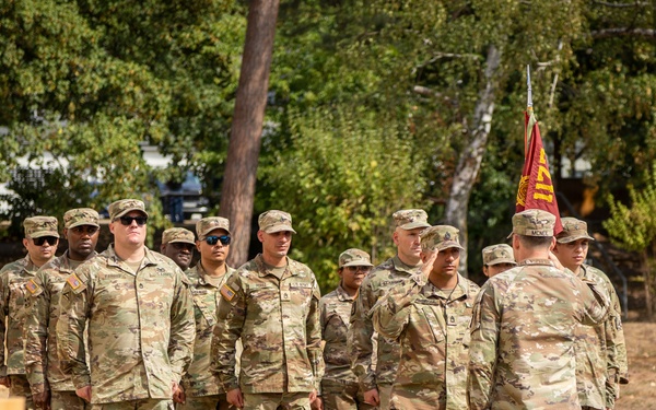 1177th Transportation Detachment Change of Command Ceremony