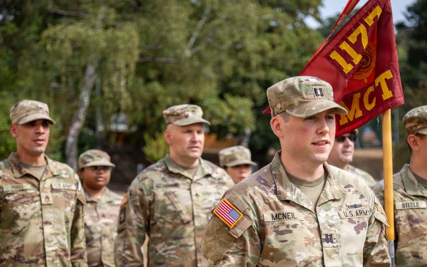 1177th Transportation Detachment Change of Command Ceremony