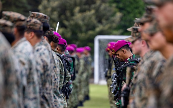 MRF-D Marines participate in Indonesian Independence Day ceremony, field meet during platoon exchange
