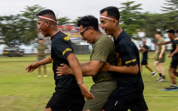 MRF-D Marines participate in Indonesian Independence Day ceremony, field meet during platoon exchange