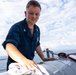 USS Benfold Conducts A Freshwater Washdown
