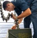 USS Benfold Sailors Maintain Weapon Systems