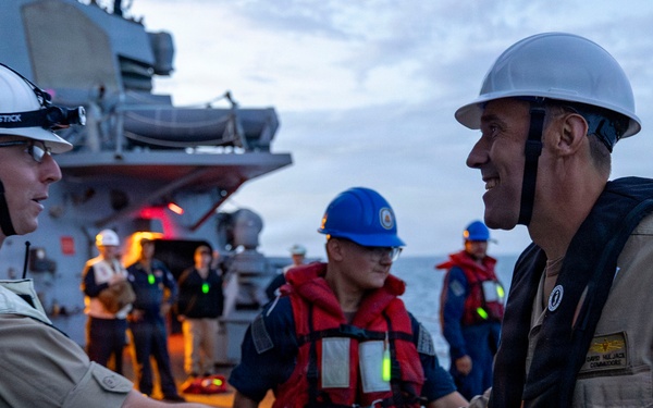 USS Benfold Conducts RHIB Operations