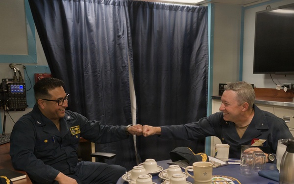 RDML Fists Bumps RSM CO